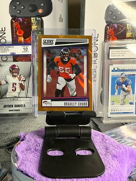 Bradley Chubb #7/599 Bronze Parallel – Denver Broncos (Score Football)