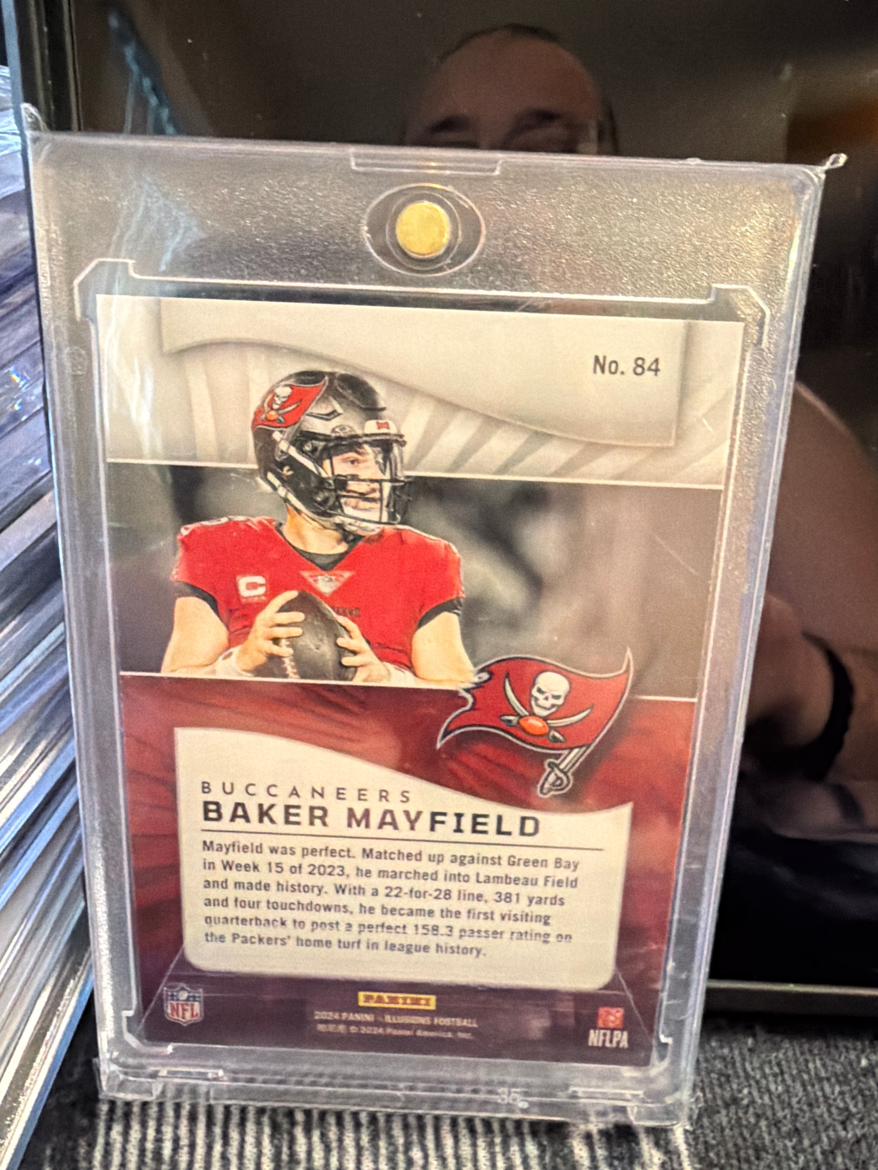 Baker Mayfield 2024 Panini Illusions Gold Parallel 12/25 Factory Sealed