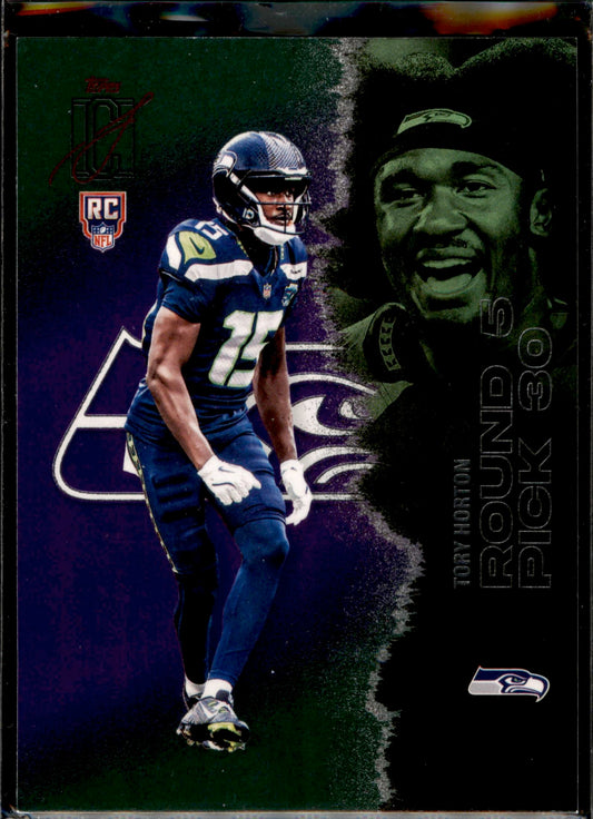 2025 Topps Signature Class #145 Tory Horton Green & Purple