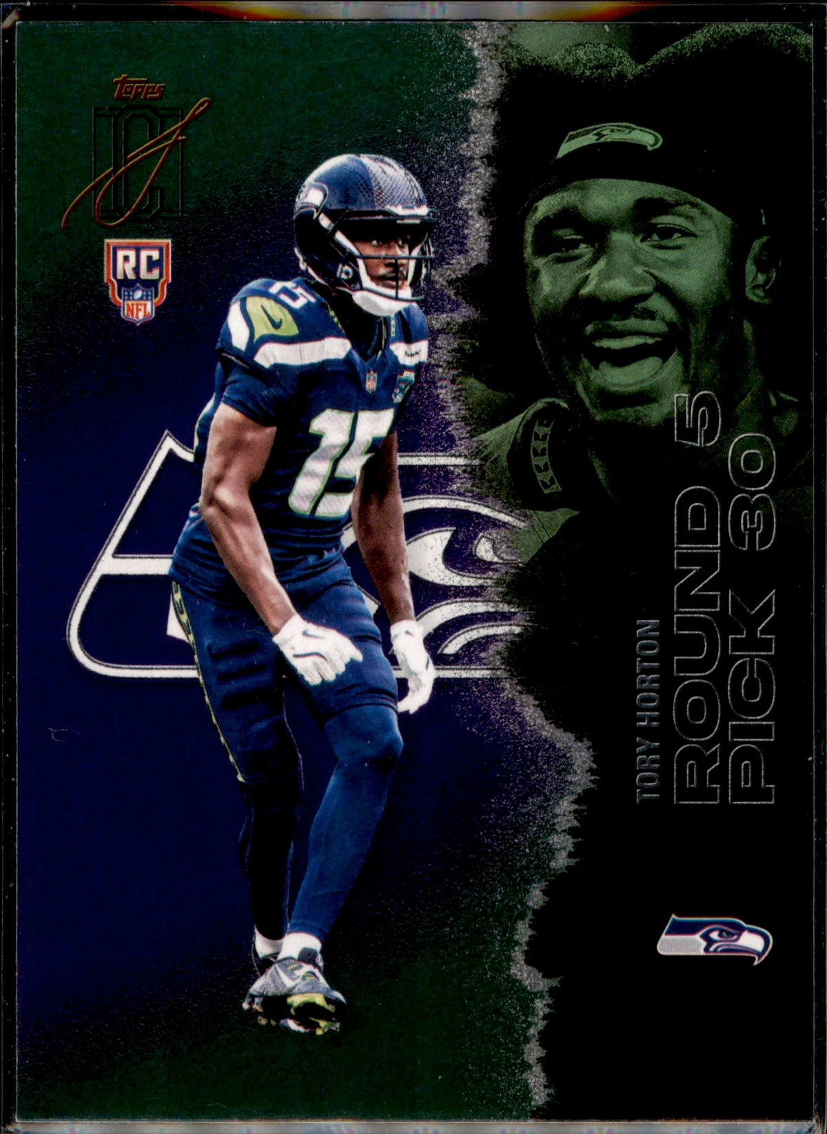 2025 Topps Signature Class #145 Tory Horton Green & Purple