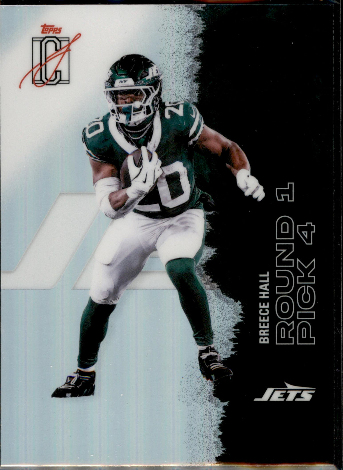 2025 Topps Signature Class #92 Breece Hall Chrome