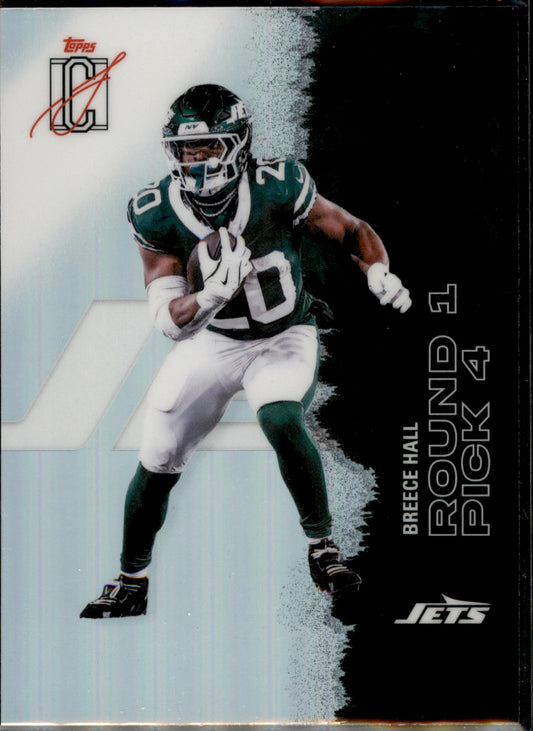 2025 Topps Signature Class #92 Breece Hall Chrome