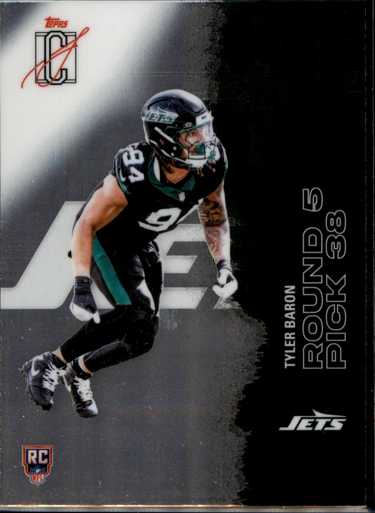 2025 Topps Signature Class #176 Tyler Baron Chrome