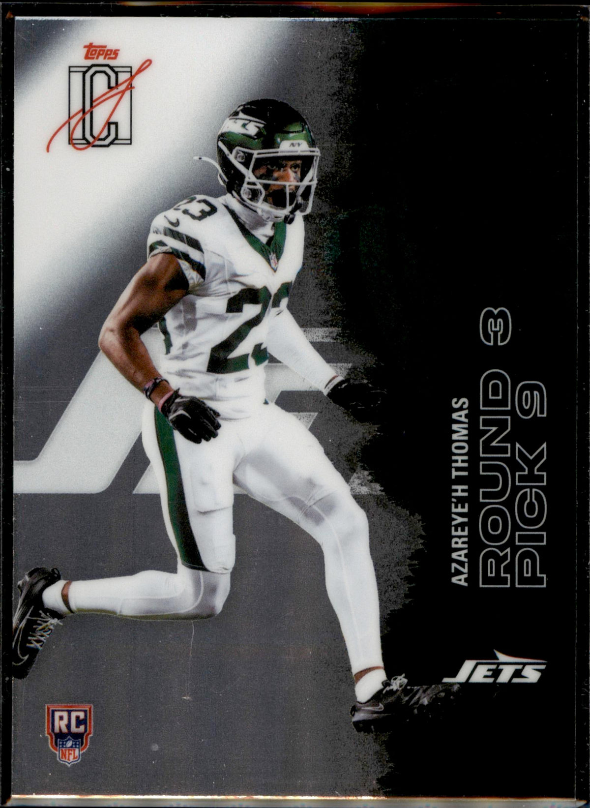 2025 Topps Signature Class #198 Azareye'h Thomas Chrome