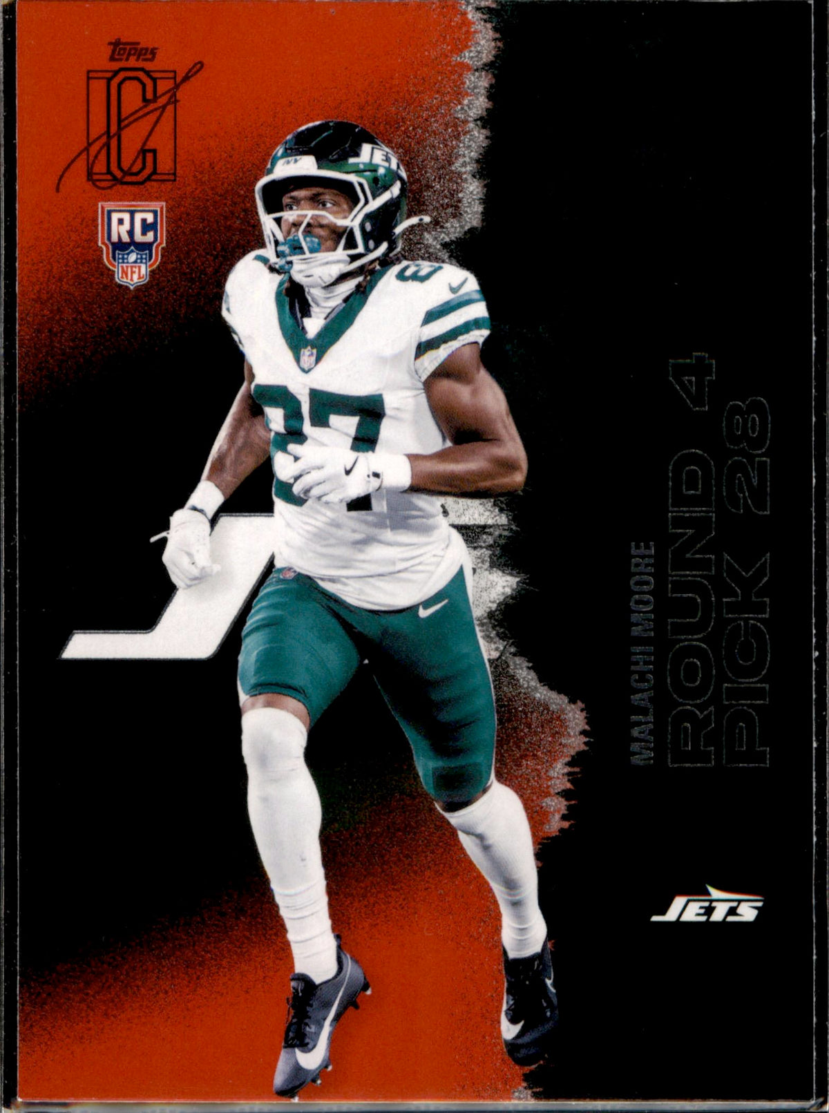 2025 Topps Signature Class #214 Malachi Moore Red & Black