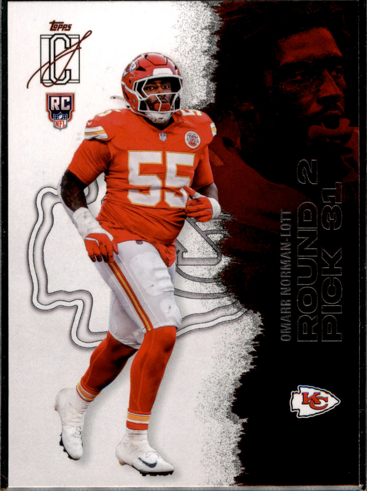 2025 Topps Signature Class #239 Omarr Norman-Lott