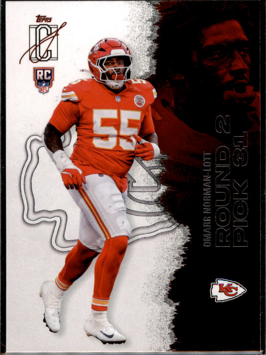 2025 Topps Signature Class #239 Omarr Norman-Lott