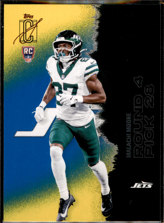 2025 Topps Signature Class #214 Malachi Moore Blue & Yellow