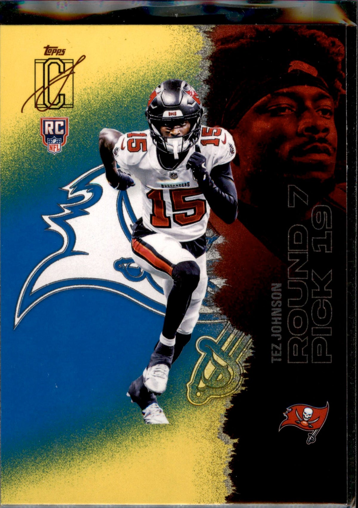 2025 Topps Signature Class #124 Tez Johnson Green & Purple