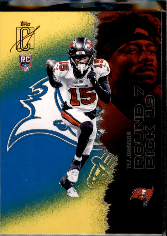 2025 Topps Signature Class #124 Tez Johnson Green & Purple