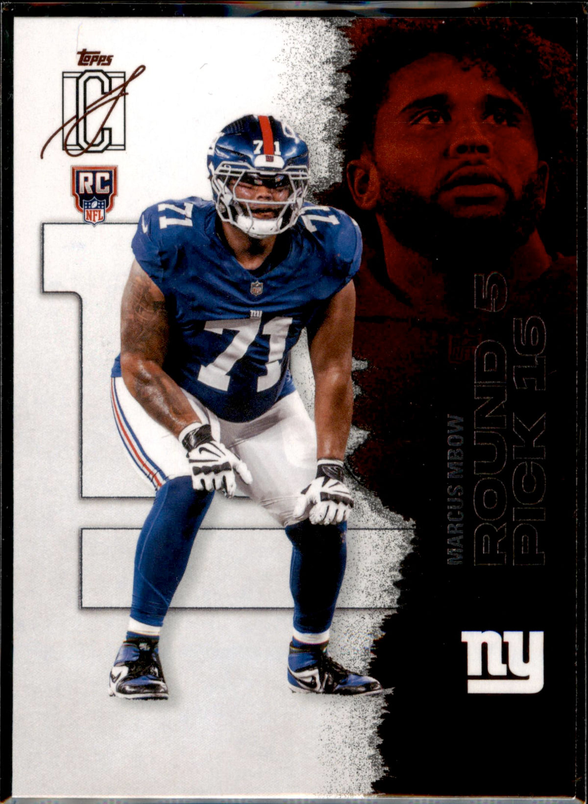 2025 Topps Signature Class #244 Marcus Mbow