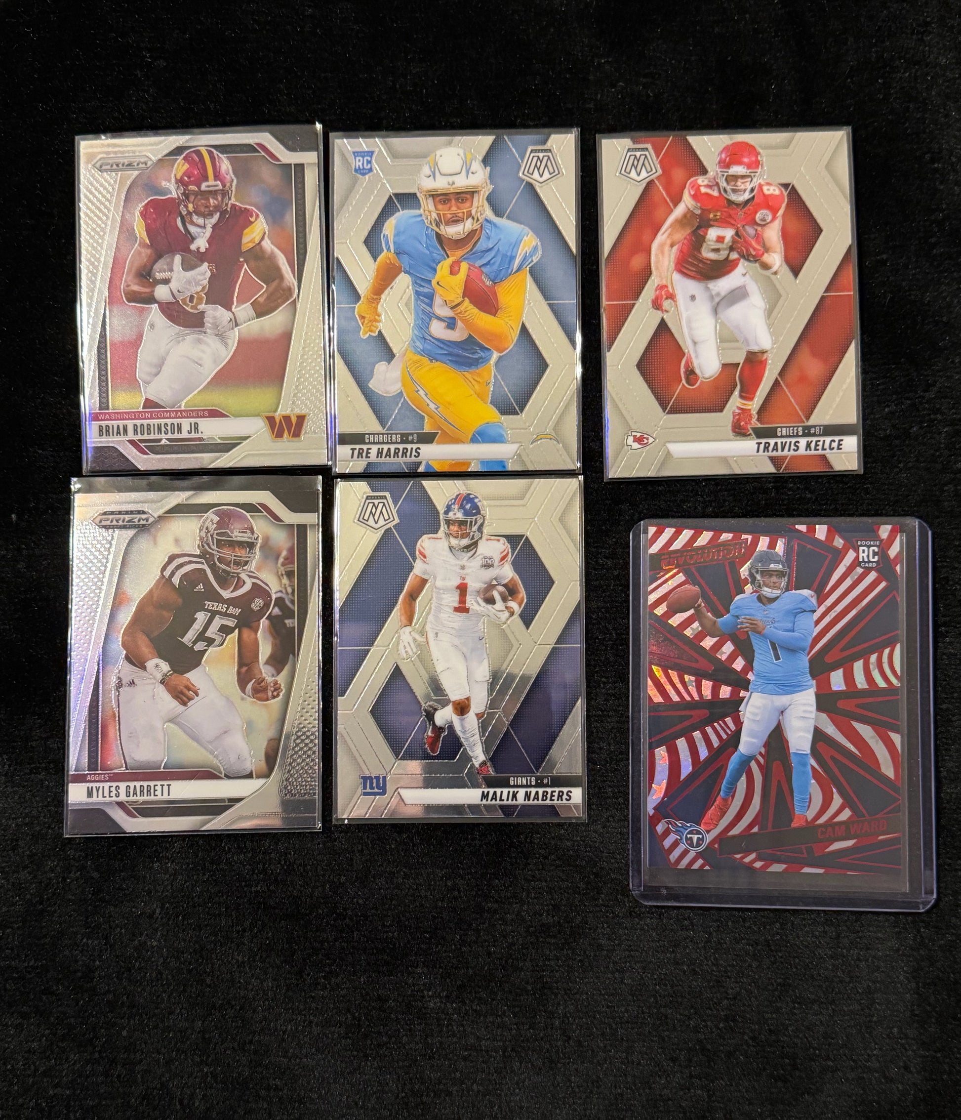 NFL mystery pack football trading cards with rookies parallels and inserts from Koollicks Vault
