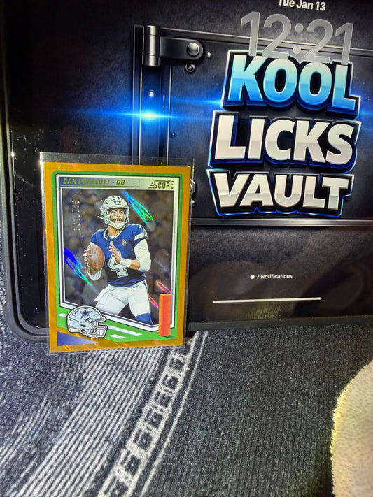 Dak Prescott Score Orange Parallel /99 – Cowboy