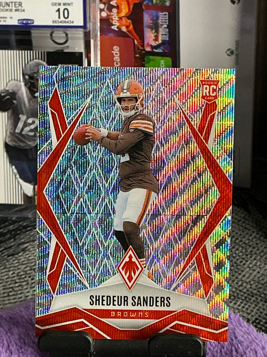 2025 Panini Phoenix – Shedeur Sanders Rookie – Numbered 23/199 – Browns