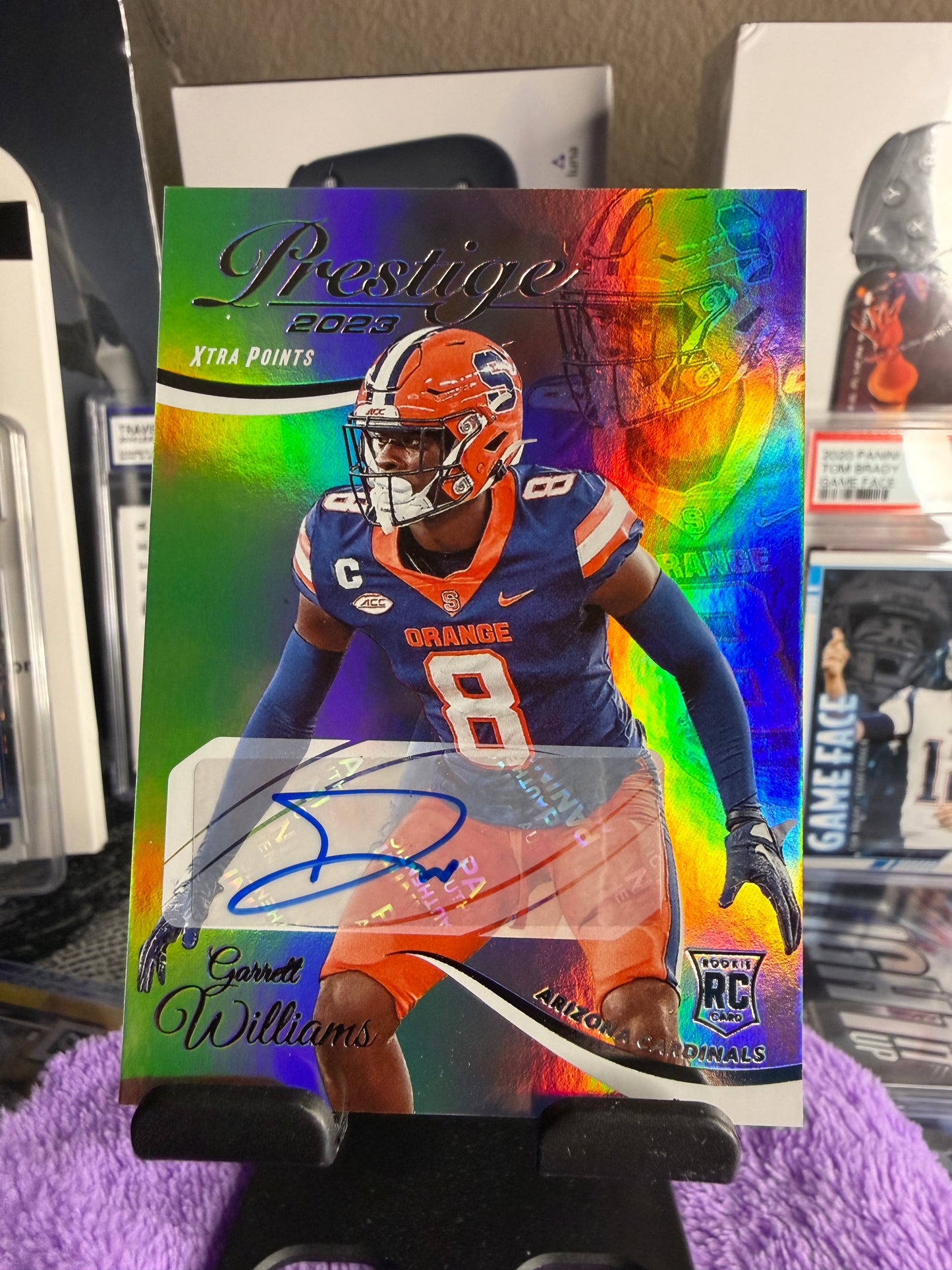 2023 Panini Prestige Xtra Points Rookie Auto – Garrett Williams (RC)