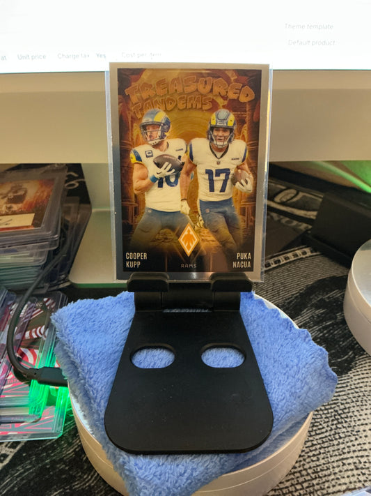 2024 Panini Phoenix Football – Treasured Tandems – Cooper Kupp / Puka Nacua – Card No. TT-LAC