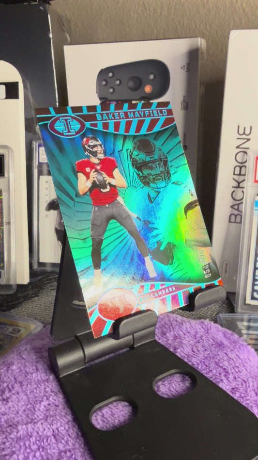 2024 Panini Illusions Baker Mayfield Green Parallel /175 Buccaneers QB