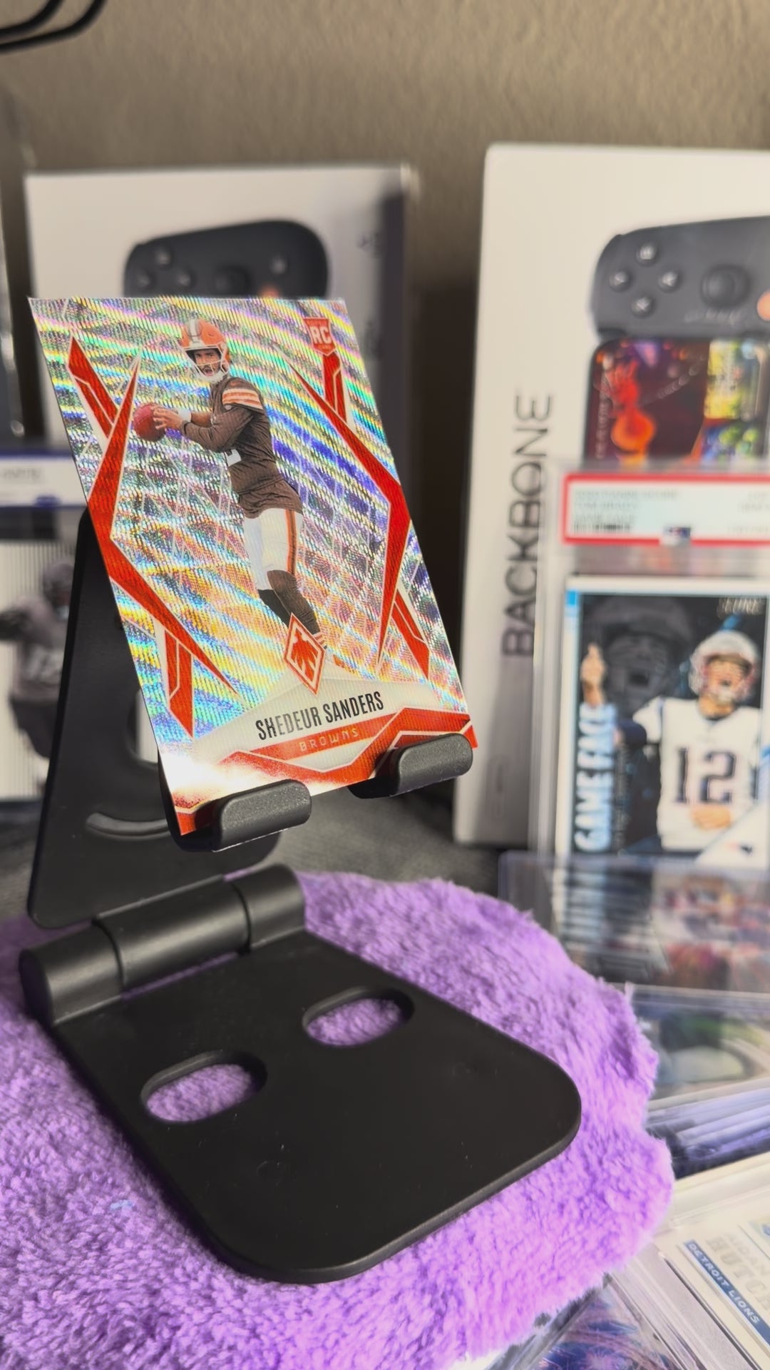 2025 Panini Phoenix – Shedeur Sanders Rookie – Numbered 23/199 – Browns