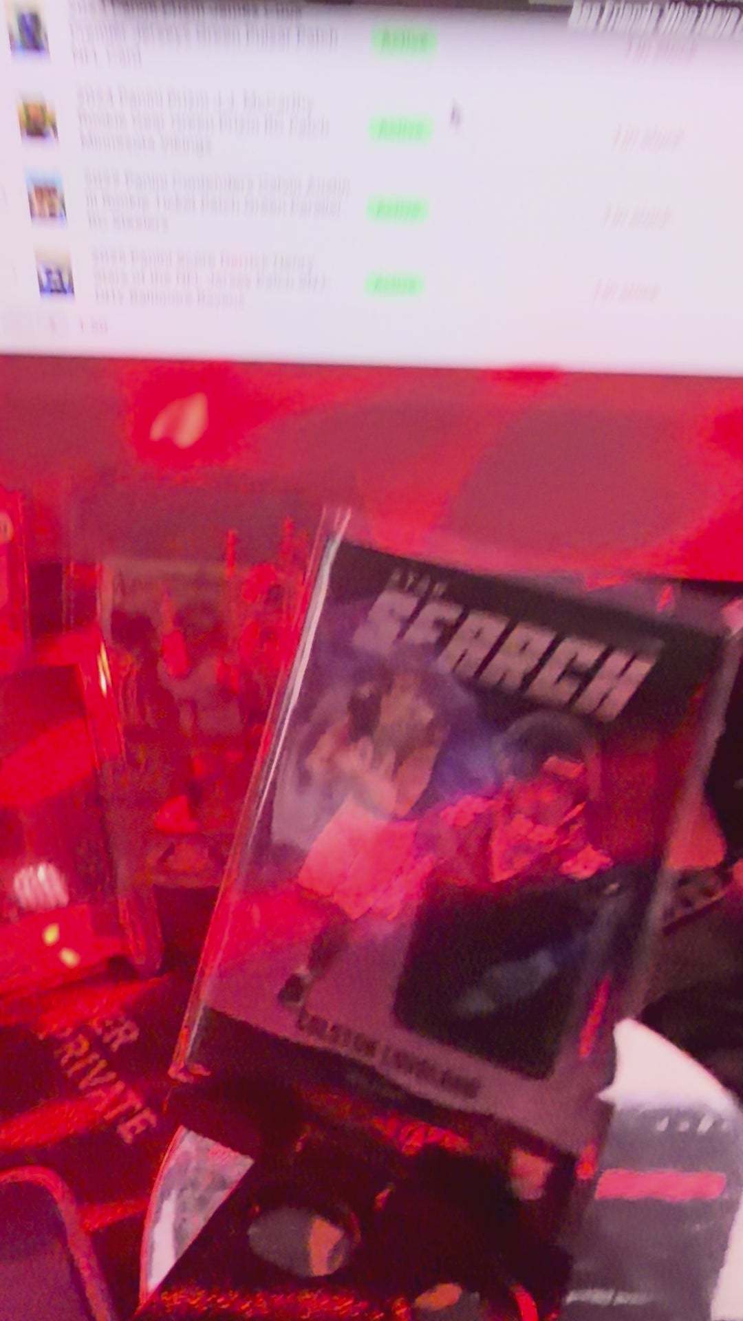 Colston Loveland 2025 Panini Score Star Search Rookie Patch Card Michigan Wolverines Football